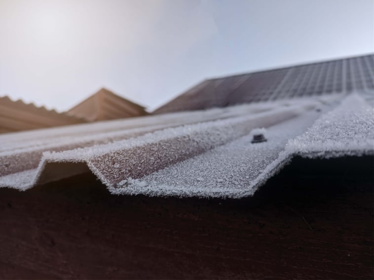 frosted-metal-roof