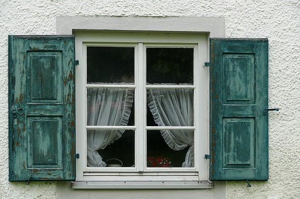 old drafty single pane windows