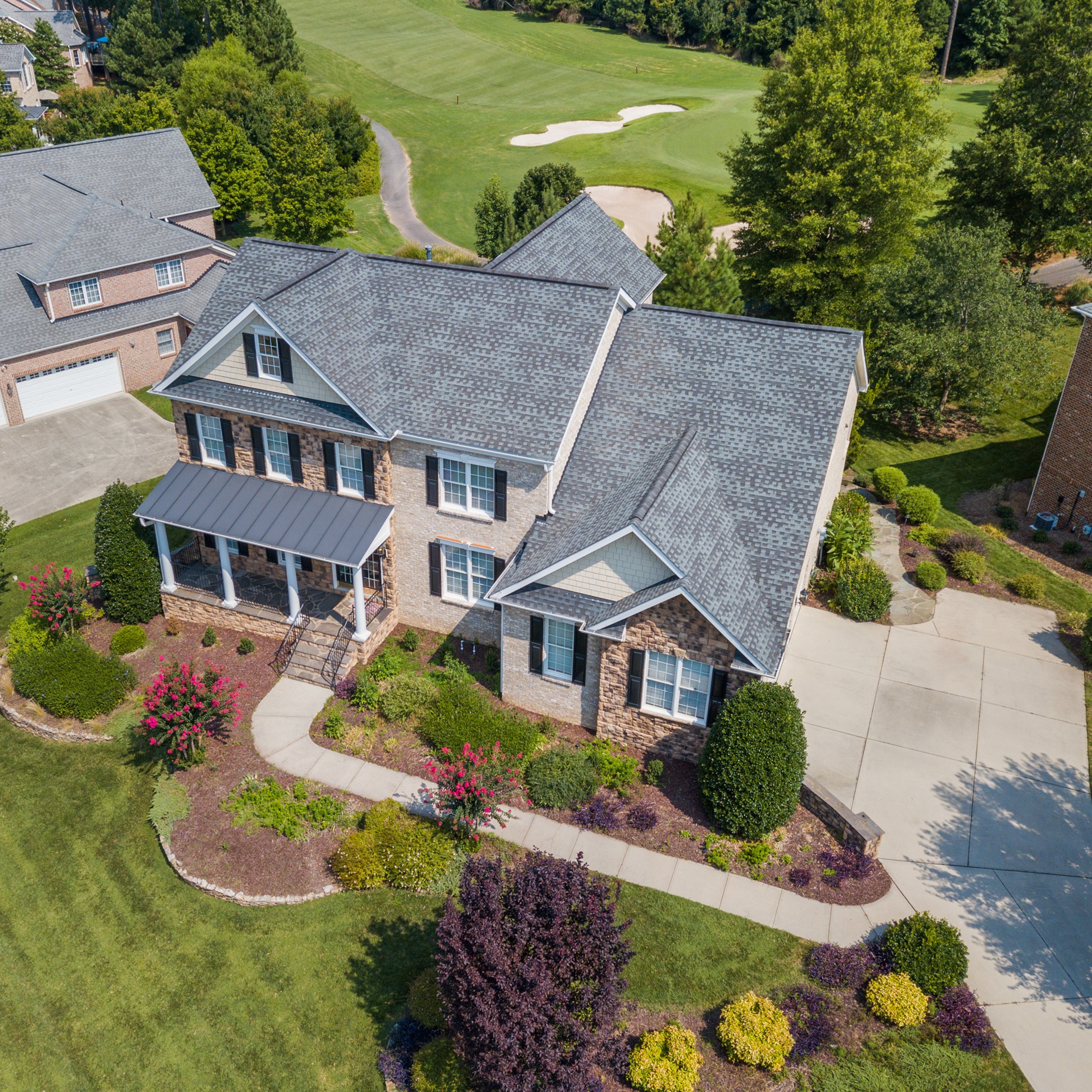 aerial-view-house-summer