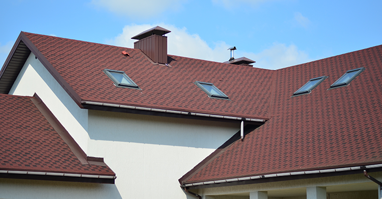 Red-Roof-With-skylights